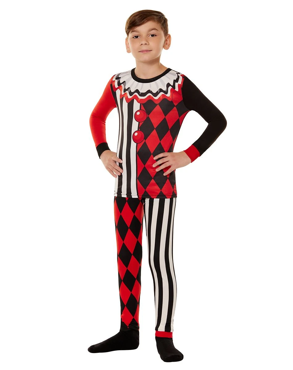 Spirit Halloween Kids Clown Pajama Set 1 Spirit Halloween Kids Clown Pajama Set