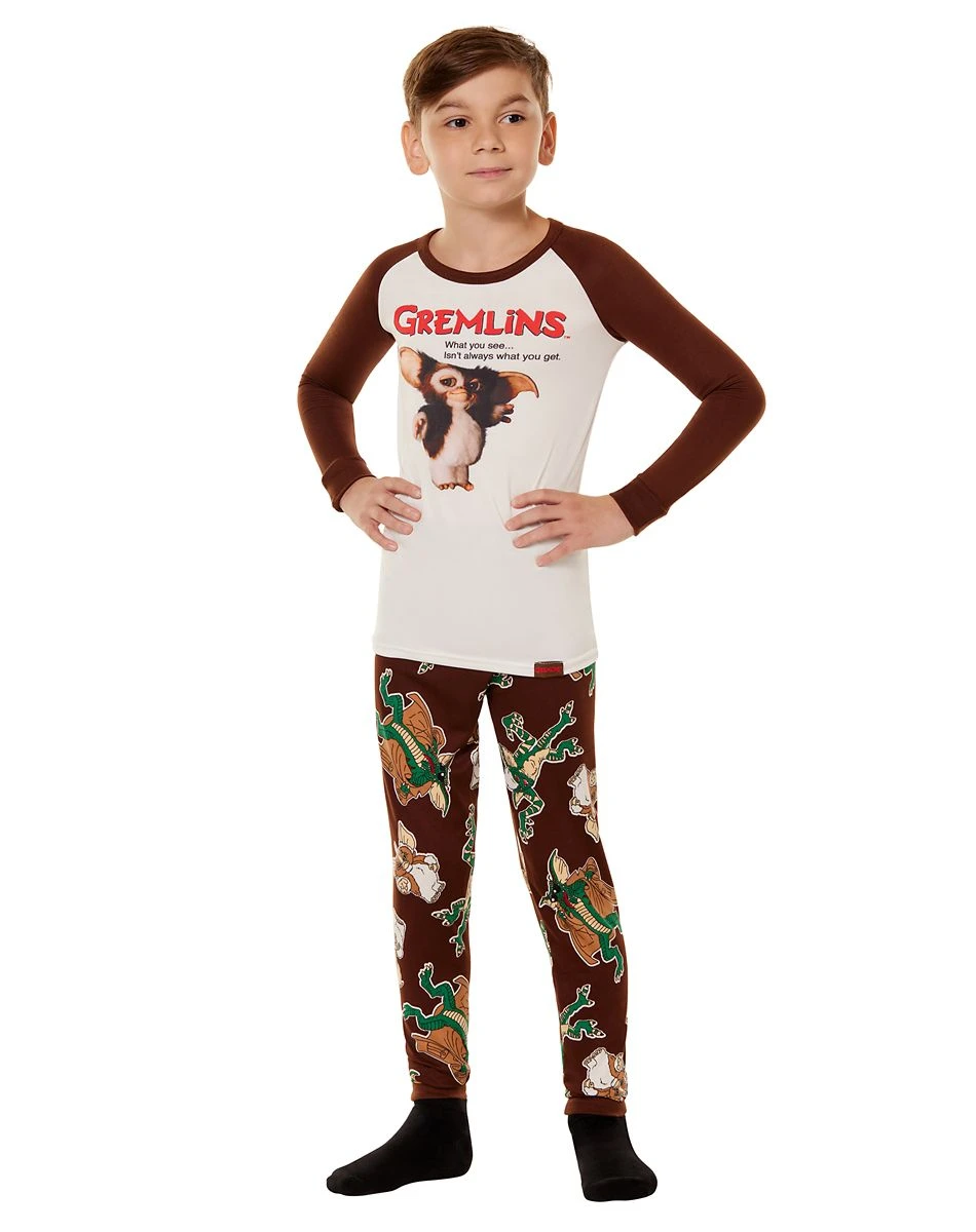Spirit Halloween Kids Gizmo Pajama Set - Gremlins 1 Spirit Halloween Kids Gizmo Pajama Set - Gremlins
