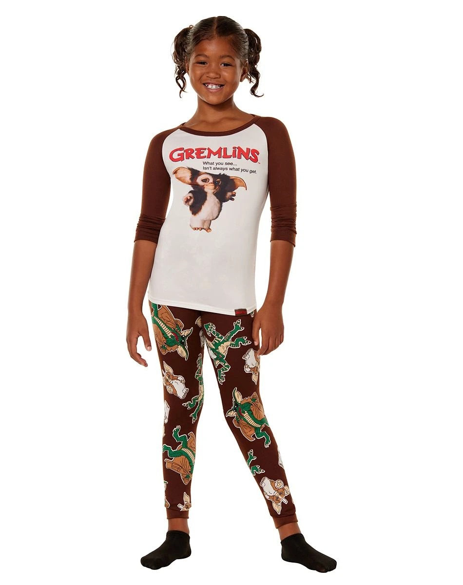 Spirit Halloween Kids Gizmo Pajama Set - Gremlins 3 Spirit Halloween Kids Gizmo Pajama Set - Gremlins - Image 3