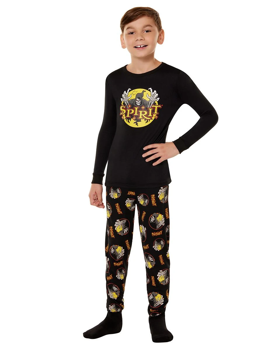 Kids Spirit Halloween Pajama Set 1 Kids Spirit Halloween Pajama Set