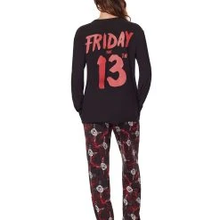 Spirit Halloween Jason Voorhees Pajama Set - Friday the 13th -Cheap Trick Or Treat Hub Store 01579051 d