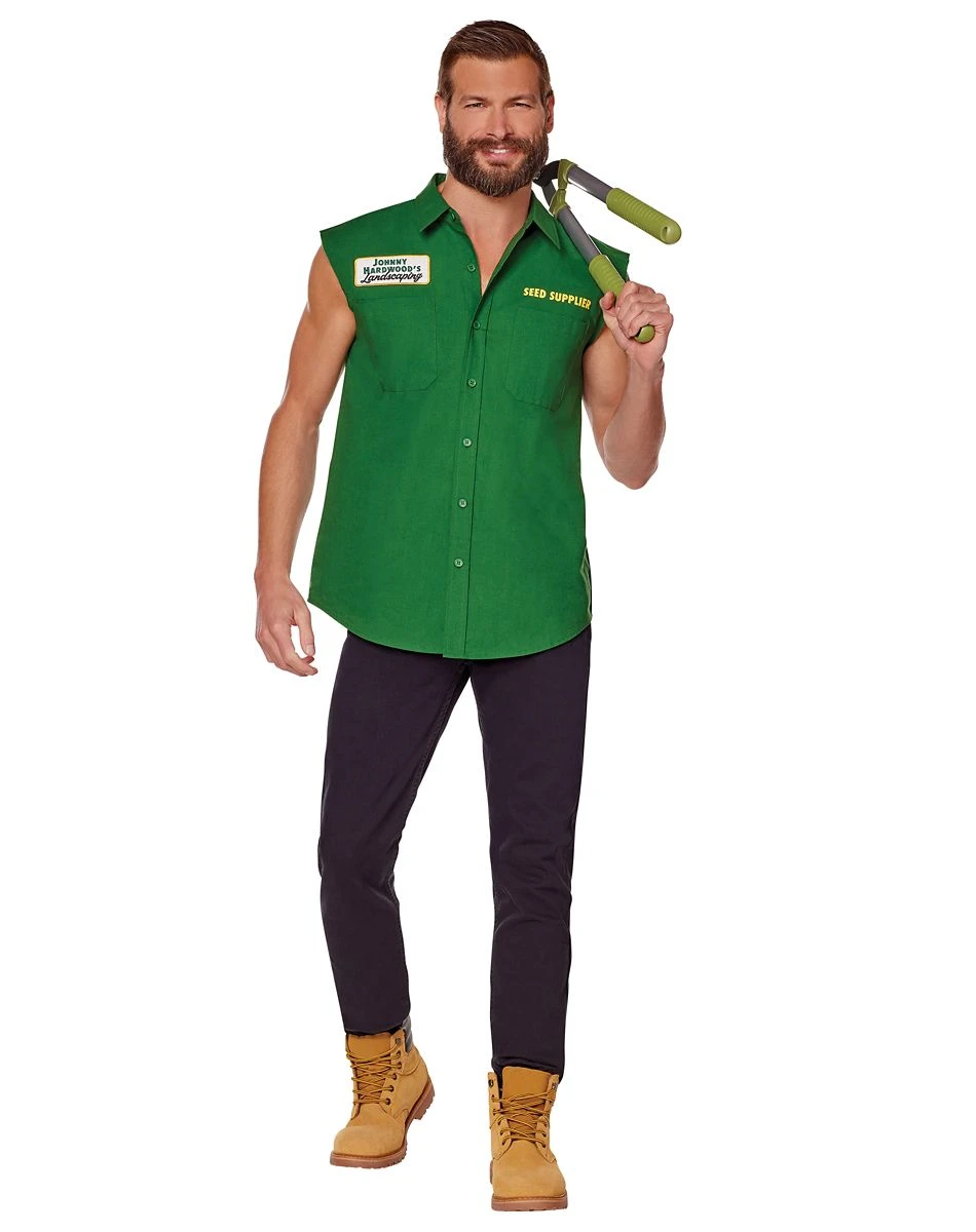 Spirit Halloween Johnny Hardwood's Landscape Cut Off Shirt 1 Spirit Halloween Johnny Hardwood's Landscape Cut Off Shirt