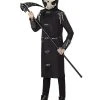 Spirit Halloween Kids Skeleton Undertaker Costume