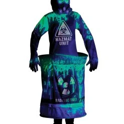 Spirit Halloween Kids Hazardous Waste Zombie Costume -Cheap Trick Or Treat Hub Store 01580414 c