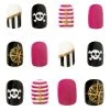 Spirit Halloween Kids Pirate Press On Nails