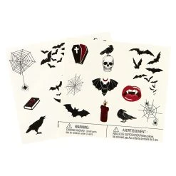 Spirit Halloween Vampire Temporary Tattoos