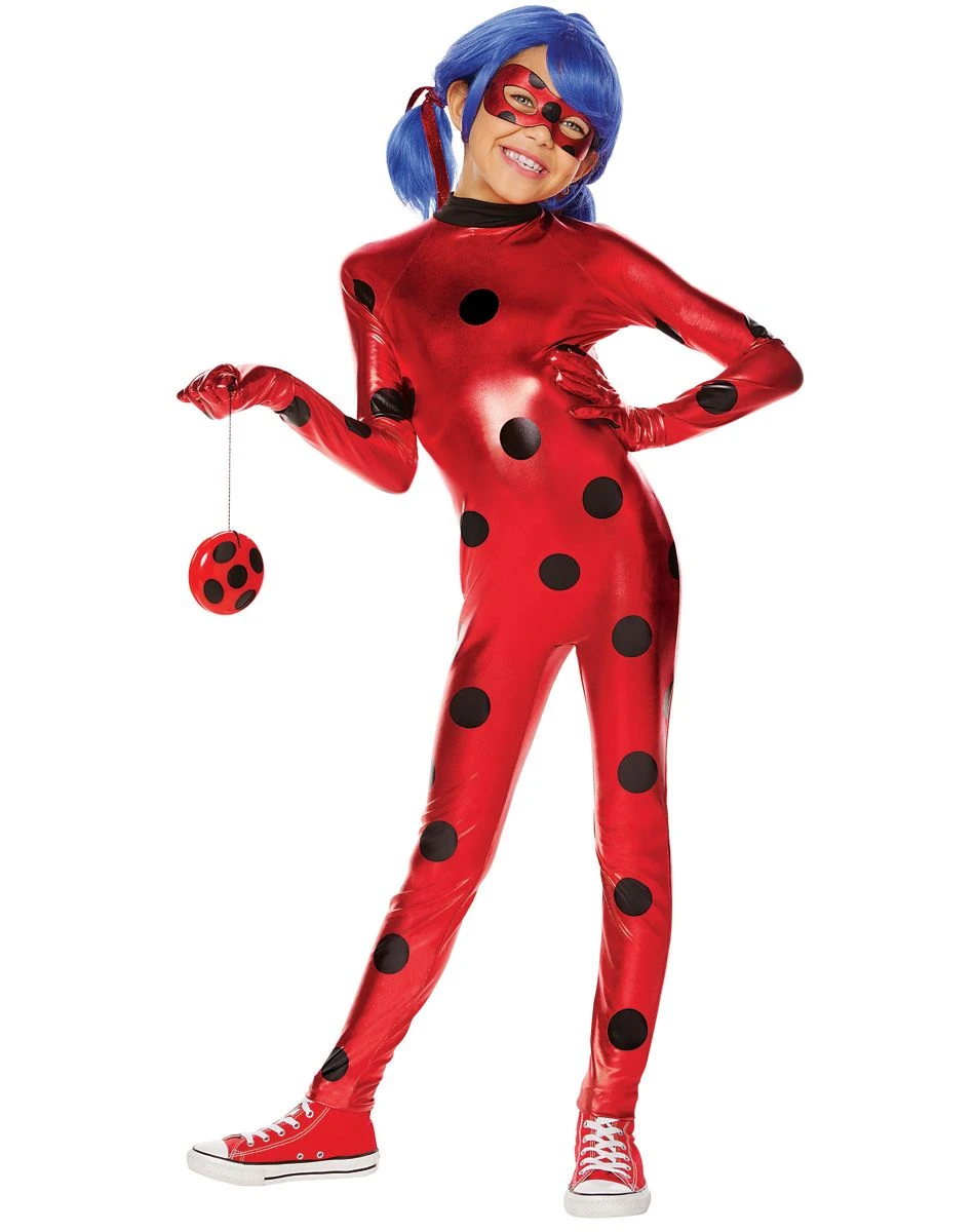 Spirit Halloween Kids Ladybug Costume Deluxe - Miraculous Ladybug 2 Spirit Halloween Kids Ladybug Costume Deluxe - Miraculous Ladybug - Image 2
