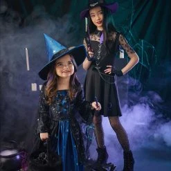 Spirit Halloween Toddler Starlight Witch Costume -Cheap Trick Or Treat Hub Store 01581412 b