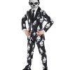 Spirit Halloween Kids Punk Skeleton Suit Costume