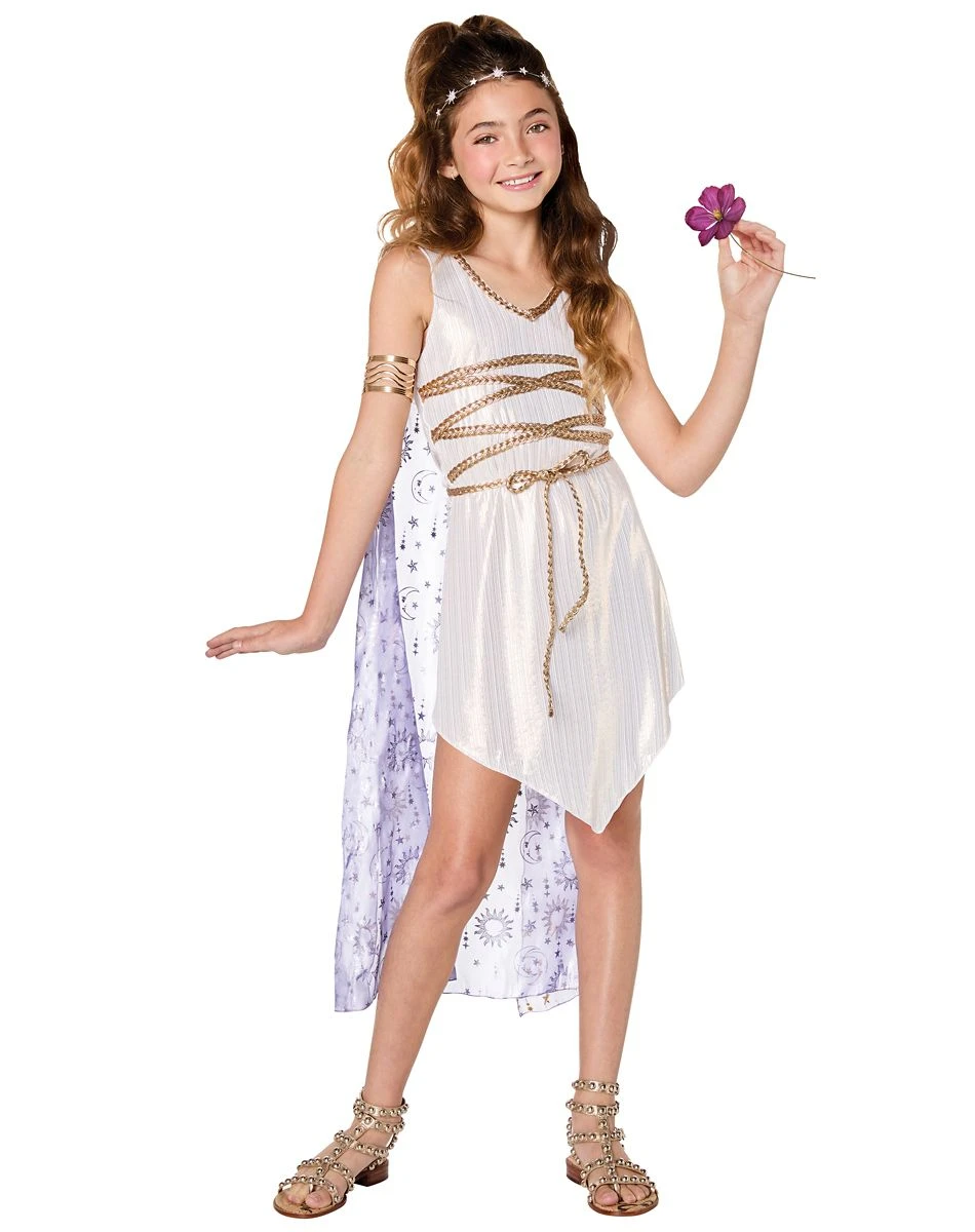 Spirit Halloween Kids Mystical Goddess Dress Costume 1 Spirit Halloween Kids Mystical Goddess Dress Costume