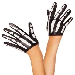 Spirit Halloween Boney Skeleton Gloves