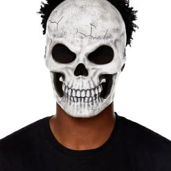 Spirit Halloween Sinister Skeleton Half Mask