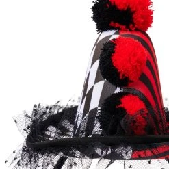 Spirit Halloween Scary Clown Mini Hat Headband 5 Spirit Halloween Scary Clown Mini Hat Headband -Cheap Trick Or Treat Hub Store 01582360 c