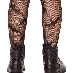 Spirit Halloween Kids Vampire Bat Tights -Cheap Trick Or Treat Hub Store 01582428 c