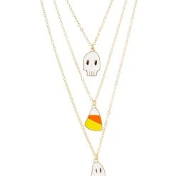 Spirit Halloween Ghost and Candy Chain Necklaces - 3 Pack -Cheap Trick Or Treat Hub Store 01582782 b