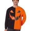 Spirit Halloween Adult Jack-O'-Lantern Sweatshirt
