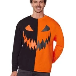 Spirit Halloween Adult Jack-O'-Lantern Sweatshirt
