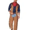 Spirit Halloween Adult Western Cowboy Chaps