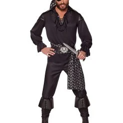 Spirit Halloween Adult Dark Pirate Costume