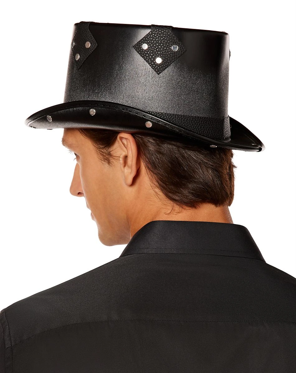 Spirit Halloween Gothic Vampire Top Hat 2 Spirit Halloween Gothic Vampire Top Hat - Image 2