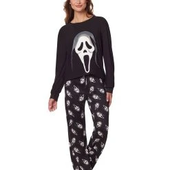 Spirit Halloween Ghost Face ® Pajama Set -Cheap Trick Or Treat Hub Store 01585132 c