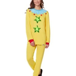 Spirit Halloween Killer Klowns From Outer Space Pajama Set -Cheap Trick Or Treat Hub Store 01585181 c