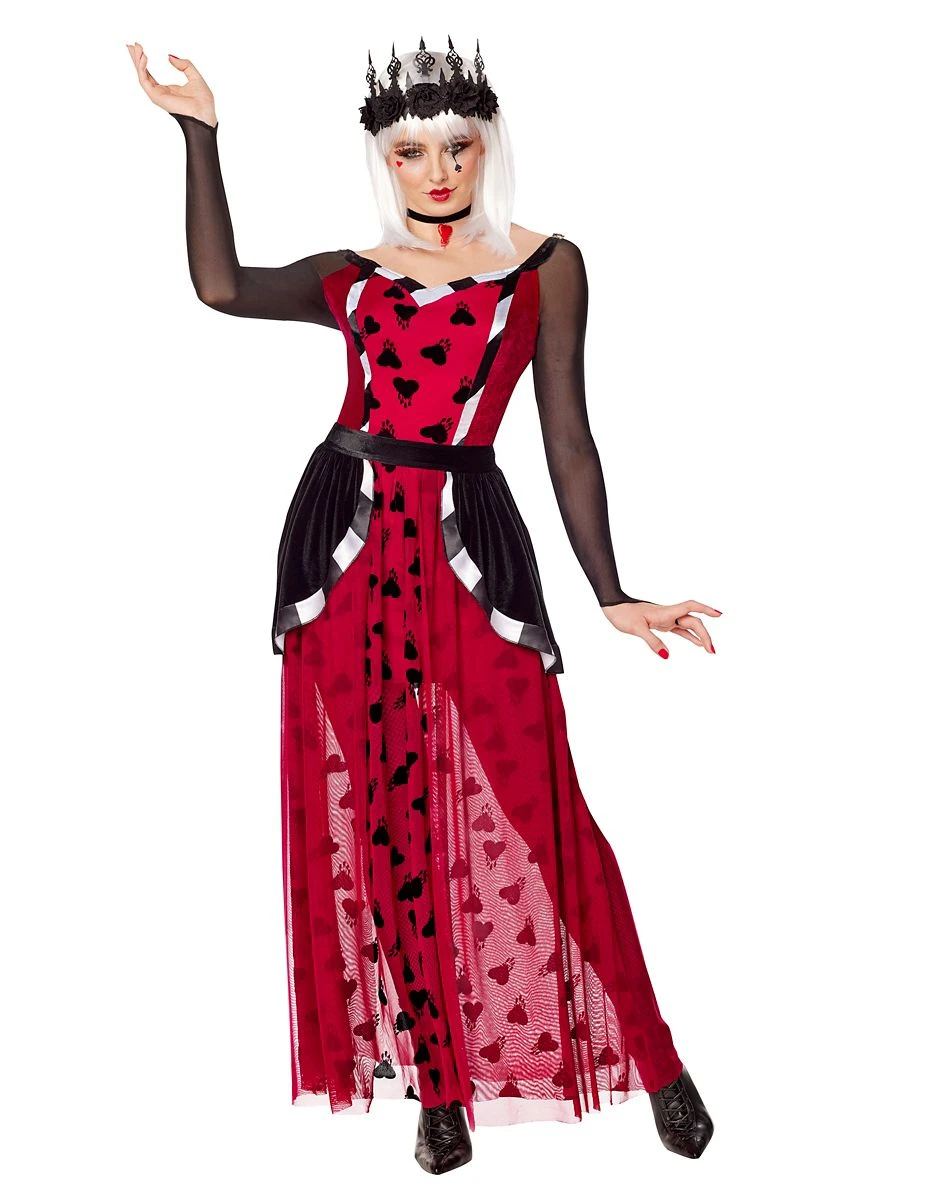 Spirit Halloween Adult Twisted Queen of Hearts Costume 1 Spirit Halloween Adult Twisted Queen of Hearts Costume