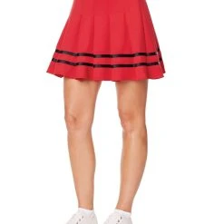 Spirit Halloween Red Cheerleader Skirt
