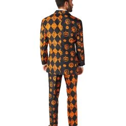 Spirit Halloween Adult Distressed Pumpkin Party Suit -Cheap Trick Or Treat Hub Store 01587179 c