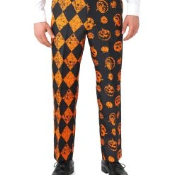 Spirit Halloween Adult Distressed Pumpkin Party Suit -Cheap Trick Or Treat Hub Store 01587179 e