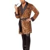 Spirit Halloween Adult Leopard Casanova Robe