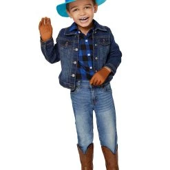Spirit Halloween Miguel Hat and Gloves - Dino Ranch