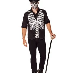 Spirit Halloween Adult Skeleton Plus Size Vest