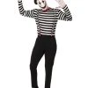 Spirit Halloween Adult Creepy Mime Costume
