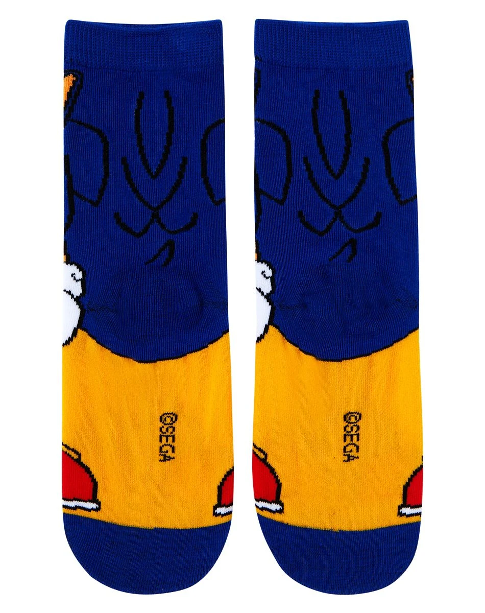 Spirit Halloween Sonic the Hedgehog 360 Character Crew Socks 2 Spirit Halloween Sonic the Hedgehog 360 Character Crew Socks - Image 2