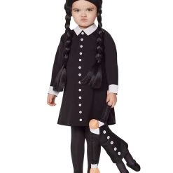 Spirit Halloween Toddler Wednesday Addams Costume - The Addams Family