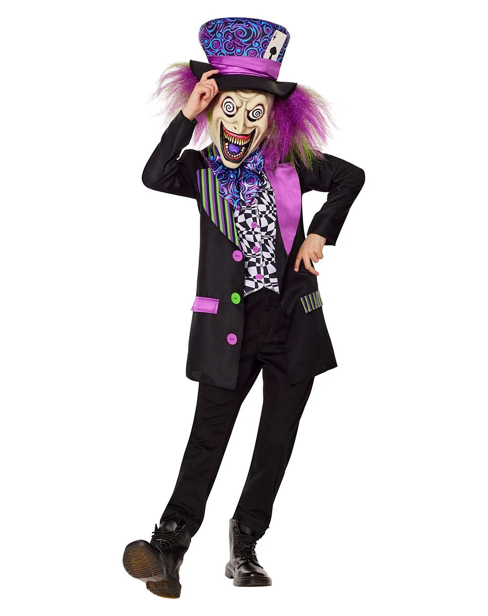 Spirit Halloween Kids Dark Mad Hatter Costume 1 Spirit Halloween Kids Dark Mad Hatter Costume