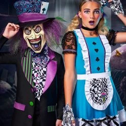 Spirit Halloween Kids Dark Mad Hatter Costume 5 Spirit Halloween Kids Dark Mad Hatter Costume -Cheap Trick Or Treat Hub Store 01590645 d