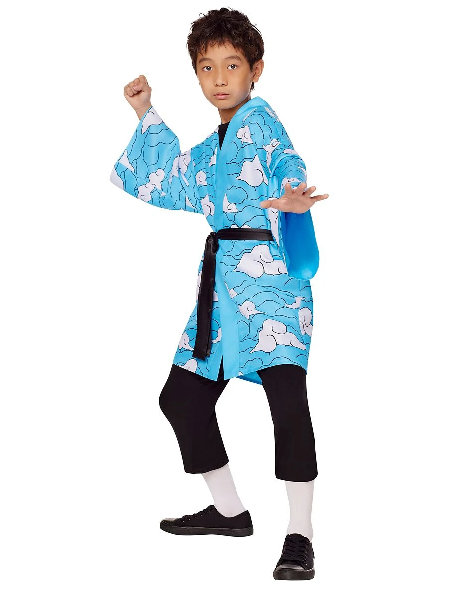 Spirit Halloween Kids Demon Slayer Training Robe 1 Spirit Halloween Kids Demon Slayer Training Robe