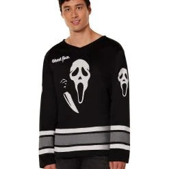 Spirit Halloween Adult Ghost Face Jersey