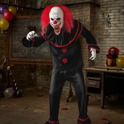 Spirit Halloween Adult Crouchy the Clown Costume