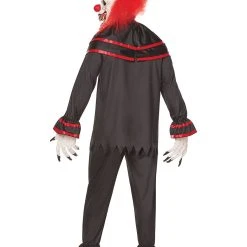 Spirit Halloween Adult Crouchy the Clown Costume -Cheap Trick Or Treat Hub Store 01592120 c