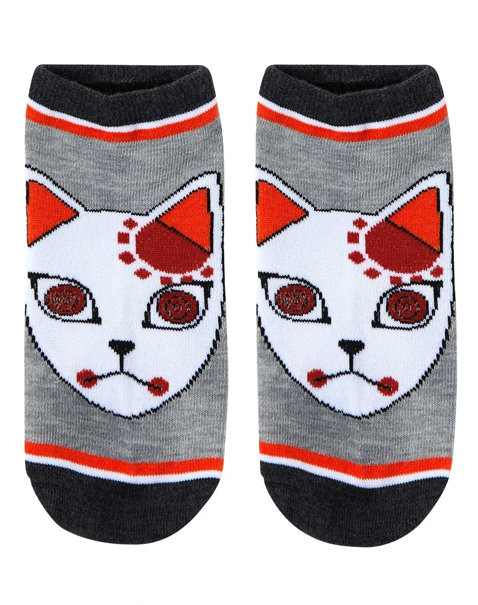 Spirit Halloween Demon Slayer No Show Socks - 5 Pack 4 Spirit Halloween Demon Slayer No Show Socks - 5 Pack - Image 4