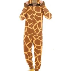 Spirit Halloween Adult Giraffe Union Suit