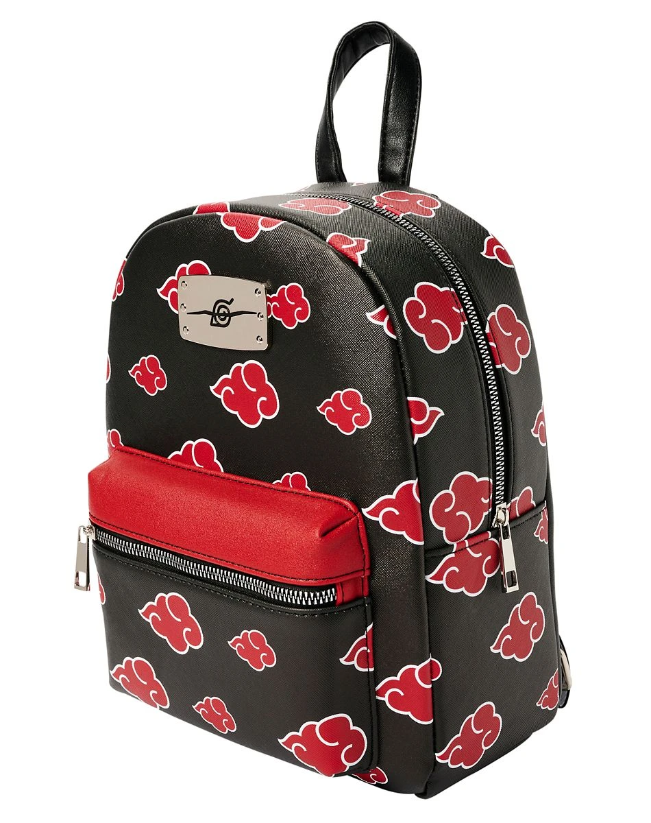 Spirit Halloween Red Cloud Naruto Mini Backpack 3 Spirit Halloween Red Cloud Naruto Mini Backpack - Image 3