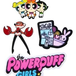 Spirit Halloween Powerpuff Girls Patch and Pin Set
