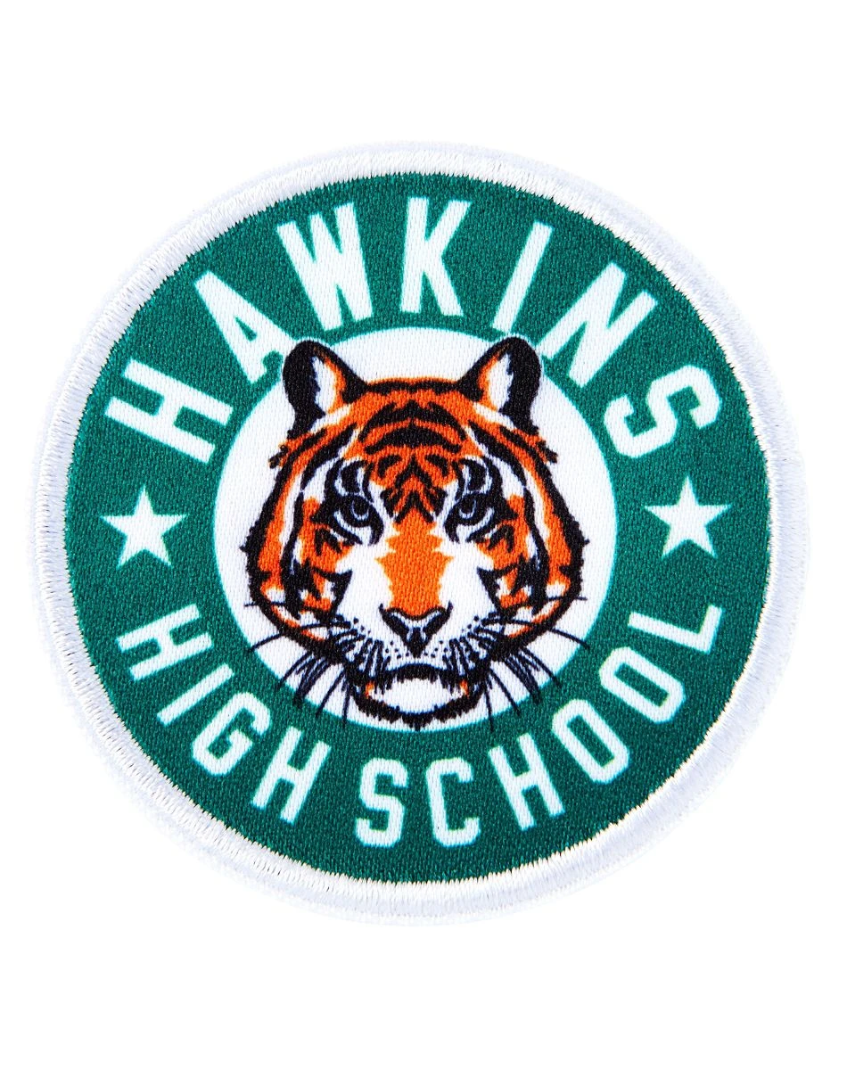 Spirit Halloween Go Tigers Pin and Patch Set - Stranger Things 3 Spirit Halloween Go Tigers Pin and Patch Set - Stranger Things - Image 3