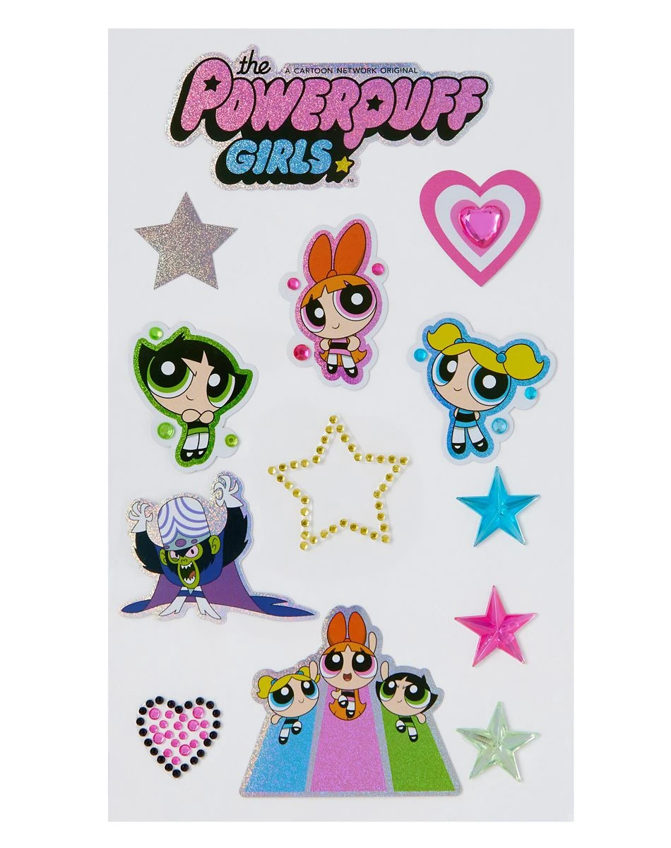 Spirit Halloween Powerpuff Girls Decal Set 1 Spirit Halloween Powerpuff Girls Decal Set