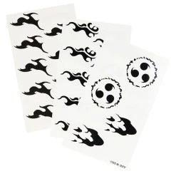 Spirit Halloween Sasuke Curse Marks Tattoo Set - Naruto Shippuden