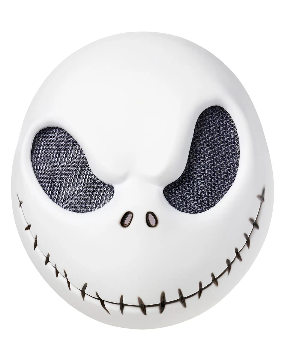 Spirit Halloween Jack Skellington Half Mask - The Nightmare Before Christmas 1 Spirit Halloween Jack Skellington Half Mask - The Nightmare Before Christmas